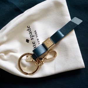 SOLD Kate Spade 💚 leather keychain